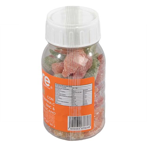 Suplemento Alimenticio Go-More Gomitas Vitamina C & Zinc