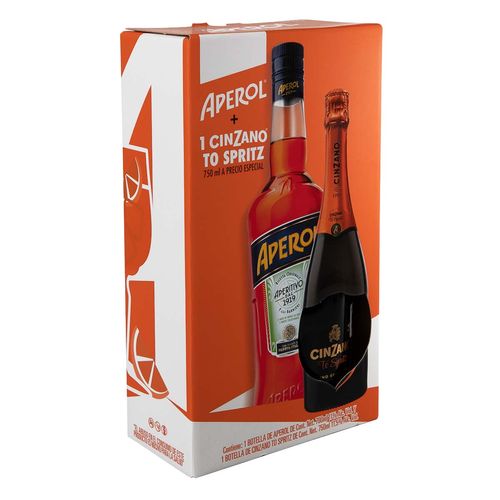 Aperitivo Aperol + Cinzano 700ml