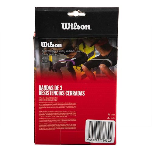 Bandas Elasticas Wilson Cerradas 3pzas