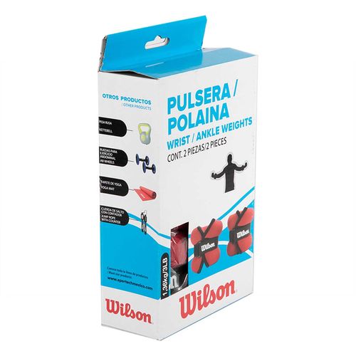 Polaina/Muñequera Wilson 3 lbs 1par