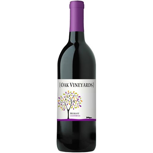 Vino Tinto Oak Vineyards Merlot 750ml