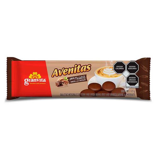 Galleta Avenitas Nuez c/Choco 171g