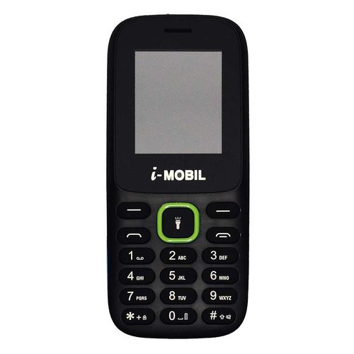 Celular i Mobil IM220 2G Negro con Verde Telcel