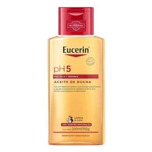 Aceite Ducha Eucerin PH5 con 200ml