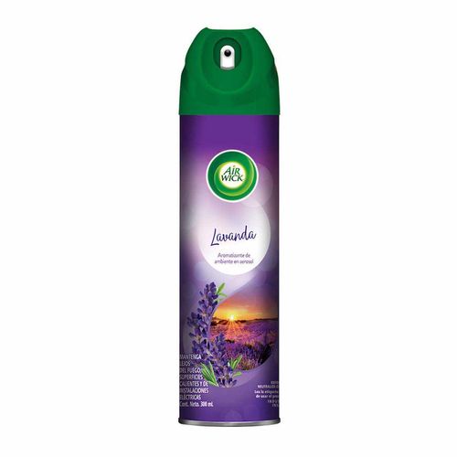 Aromatizante de Ambiente en Aerosol Air Wick Aroma Lavanda 300 mL