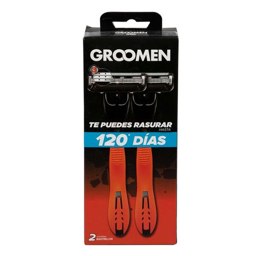 Rastrillo Groomen 2 Piezas 3 Navajas