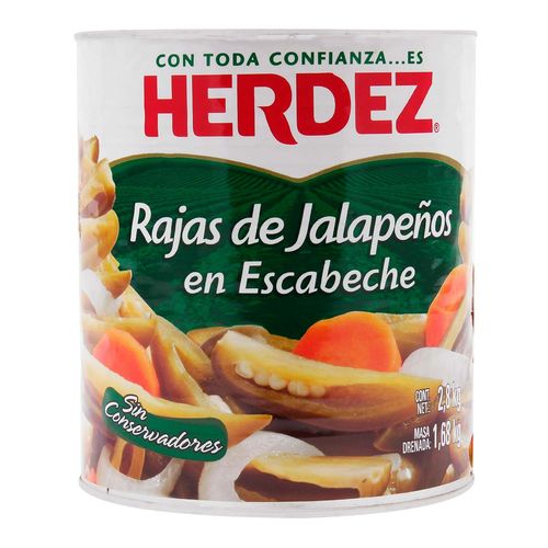Chile Herdez Jalapeños 2.8kg