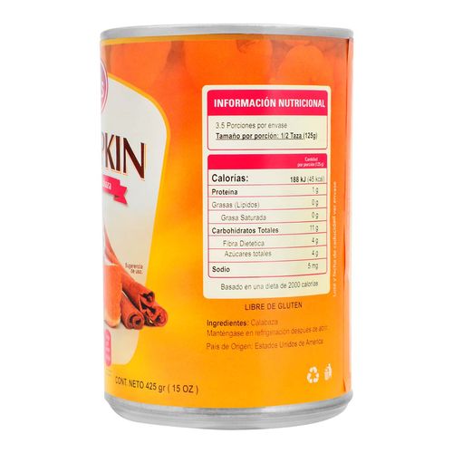Relleno Yils Pure Calabaza 425g