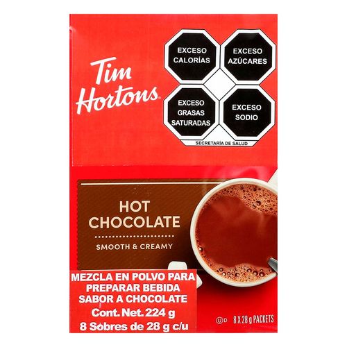 Mezcla Polvo Prep Tim Hortons Chocolate 224g