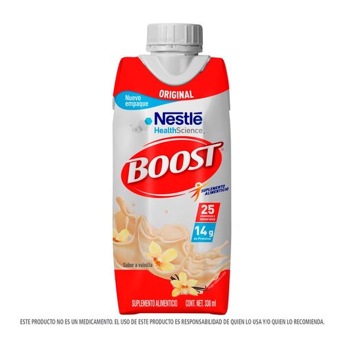 Suplemento Alimenticio Nestlé Boost Sabor Vainilla 330ml