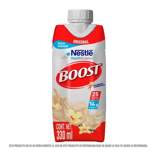 Suplemento Alimenticio Nestlé Boost Sabor Vainilla 330ml