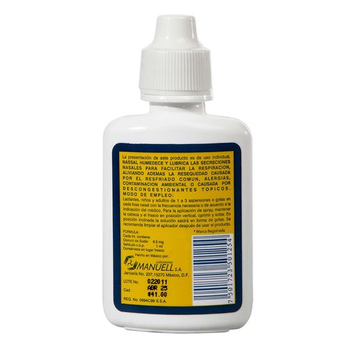 Descongestionante Nassal Botella 30ml