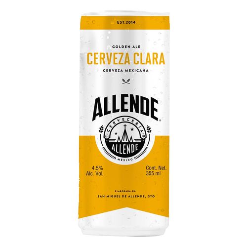 Cerveza Allende Clara 355ml
