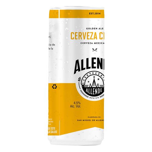 Cerveza Allende Clara 355ml