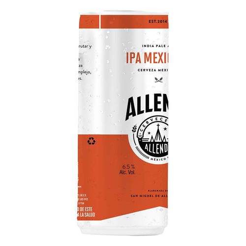 Cerveza Allende Ambar 355ml