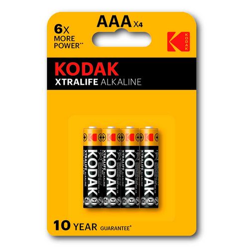 Pila Alcalina Kodak AAA 4 Pilas