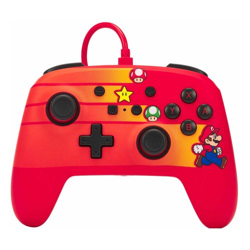Control Alámbrico Power A Nintendo Switch Speed Mario