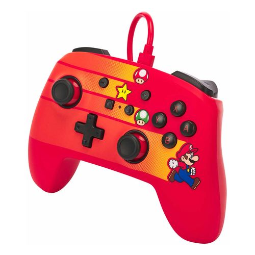 Control Alámbrico Power A Nintendo Switch Speed Mario