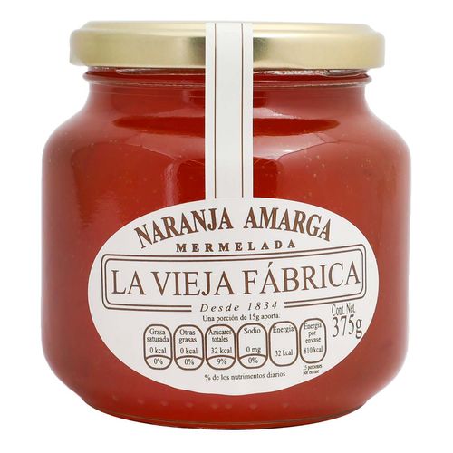 Mermelada La Vieja Fábrica Naranja 375g