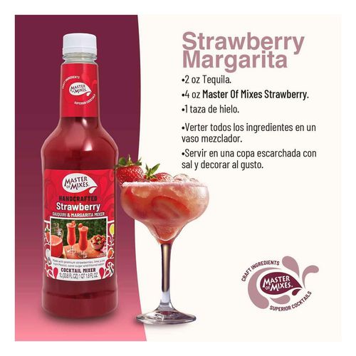 Coctel Master Of Mixes Strawberry 1L