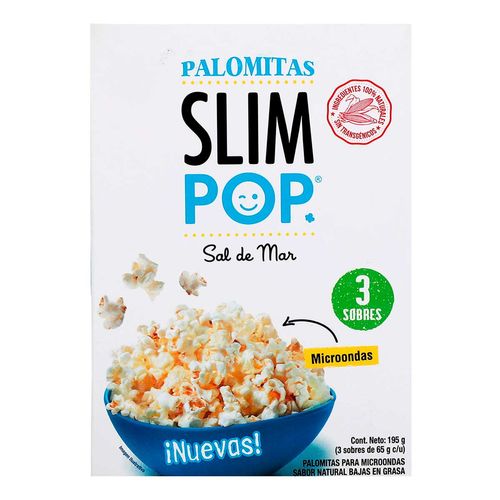 Palomitas Slim Pop Sal de Mar 195g