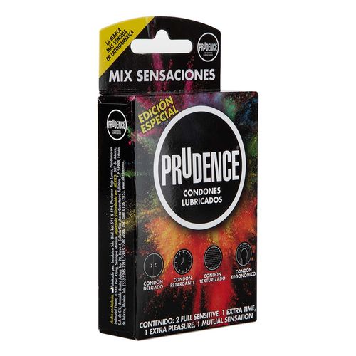 Preservativo Prudence Sensaciones 5 Piezas