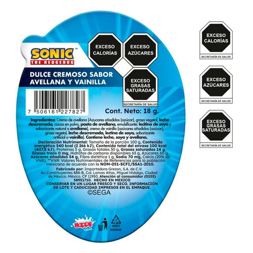 Chocolate Grezon Sonic Sorpresa 18g