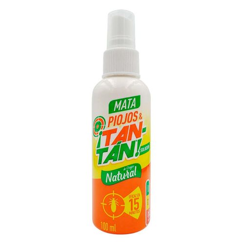 Solución Tan-Tán para Piojos y Liendres 100ml
