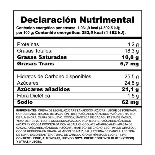 Helado Haagen Dazs Macarron Choco 364g