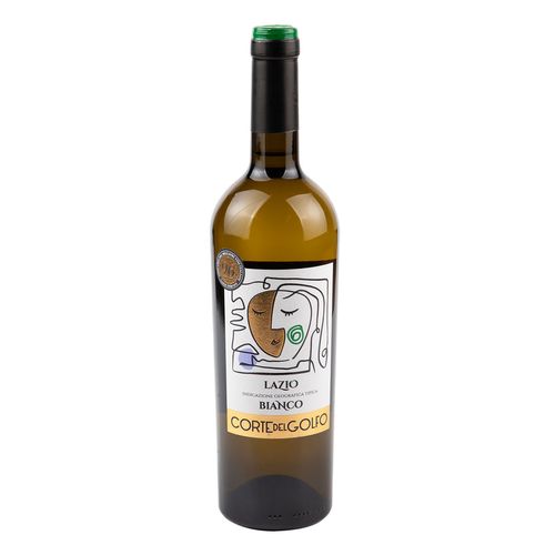 Vino Blanco Corte del Golfo Trebbiano, Malvasia, Bellone, Viognier IGT 750ml