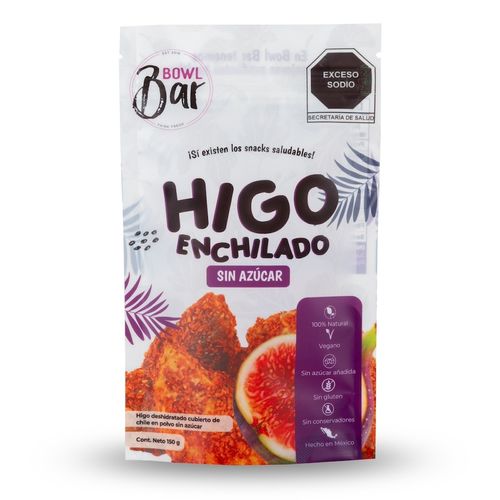 Higos Bowl Bar Cubierto De Chile 150g