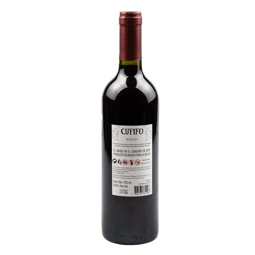 Vino Tinto Cufifo Merlot 750ml