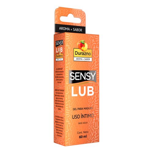 Gel para Masajes Sensy Lub Durazno 60ml