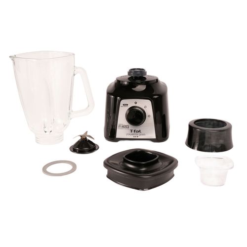 Licuadora T-Fal 2 Velocidades Vaso de Vidrio Powermix LN2858MX Negra