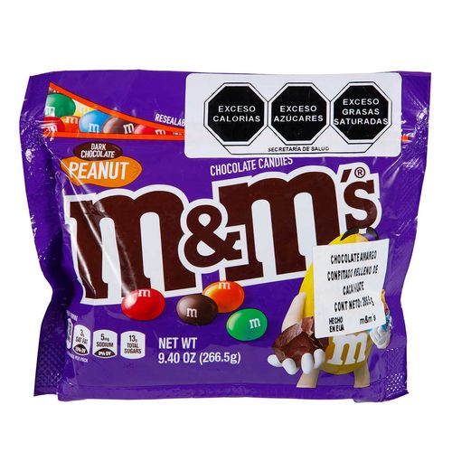 Chocolate M&MS Mani Amargo 266 Gr