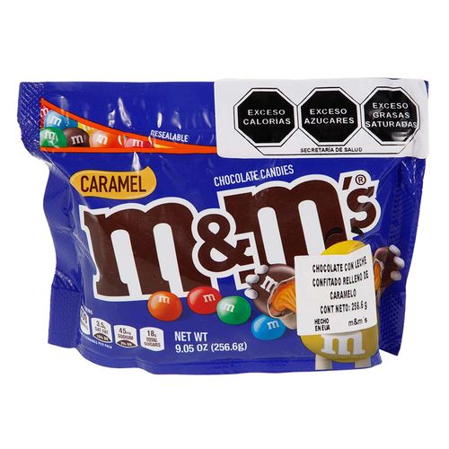 Chocolate M&MS Caramelo 256 Gr