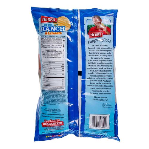 Papas Herrs Habanero Ranch 170g