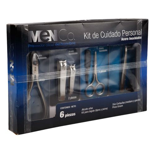Kit Cuidado Personal MenCo. Facial con 6 Piezas