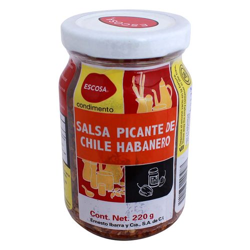 Salsa Escosa Chile Habanero 220g
