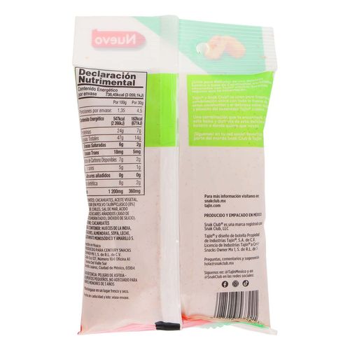 Cacahuates Snak Club Enchilado 135g