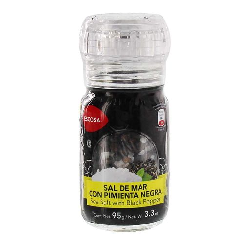 Especias Escosa Sal con Pimienta Negra 95g
