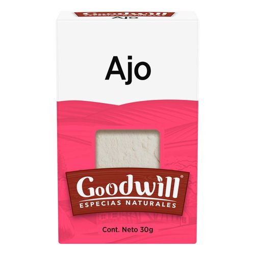 Especias Goodwill Ajo 50g
