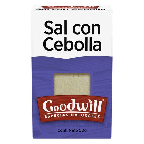 Especias Goodwill Sal con Cebolla 50g