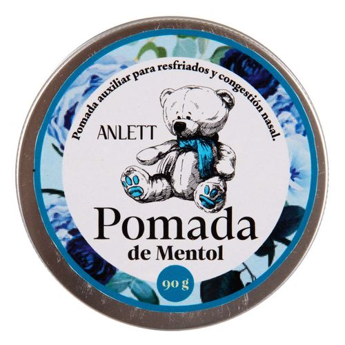 Pomada con mentol Anlett 90ml