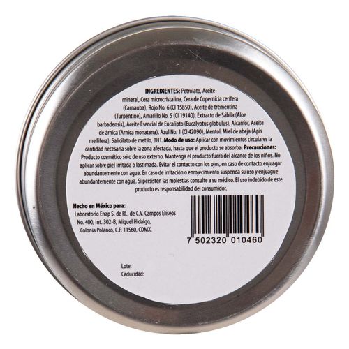 Bálsamo de Árnica con sábila Anlett 90ml