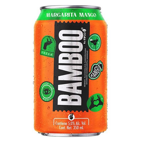 Cooler Bamboo Margarita Mango 350ml