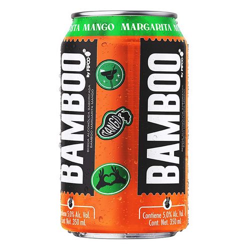 Cooler Bamboo Margarita Mango 350ml