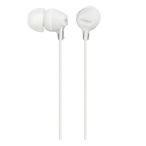 Audífonos Sony intrauditivos MDR-EX15LP Blancos