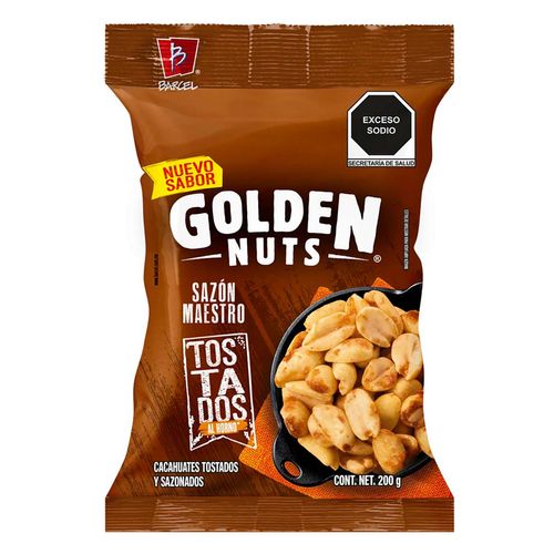 Cacahuates Golden Nuts Sazón Maestro 200g