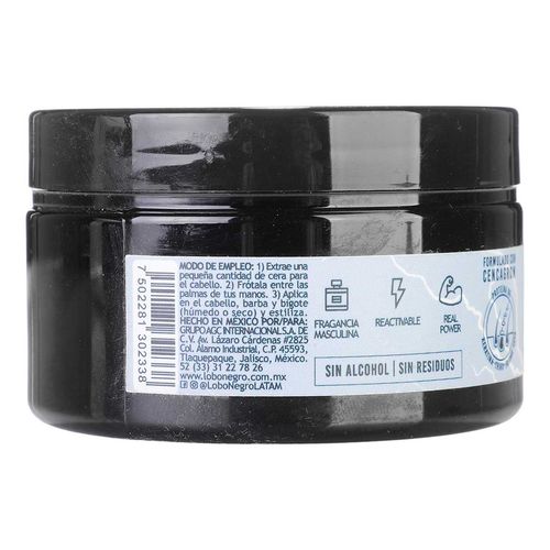 Cera Lobo Negro Modeladora Mate 85g